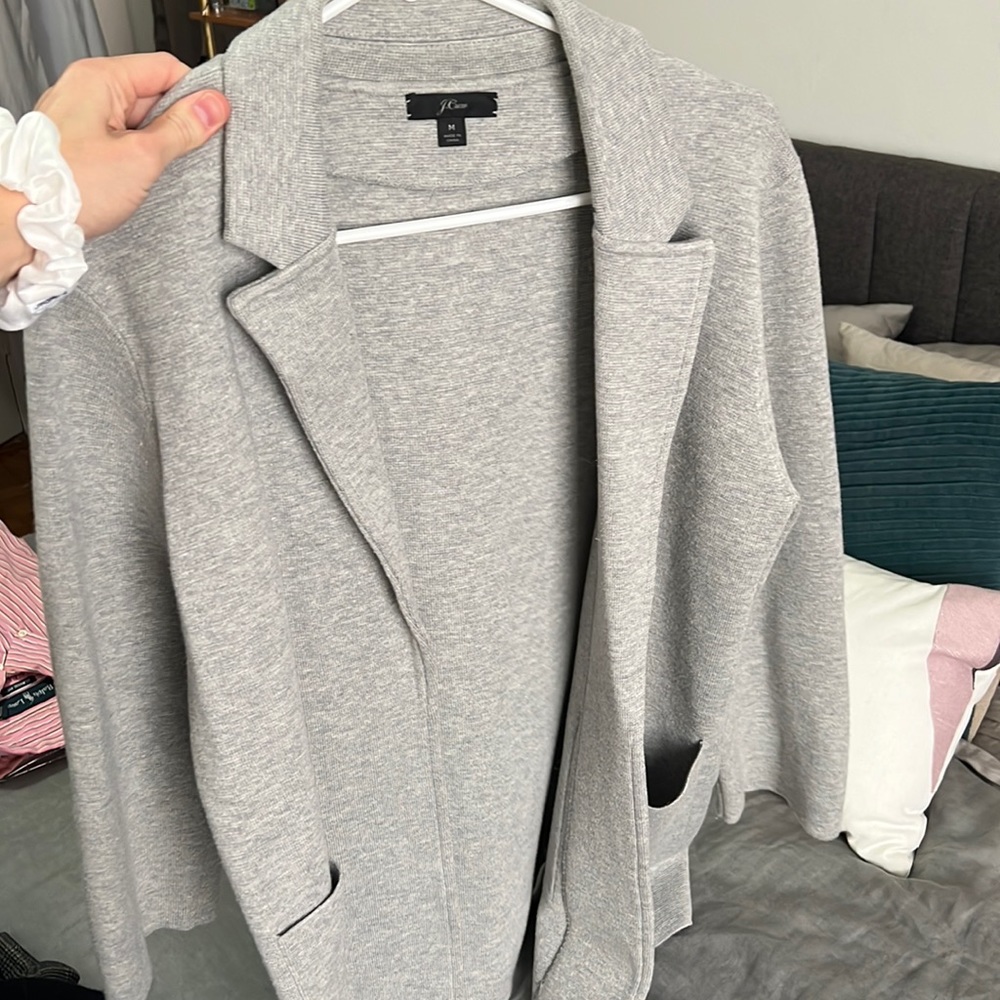 J Crew Sweater Blazer
